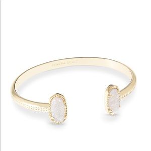 Kendra Scott Gold/Iridesecent Drusy cuff